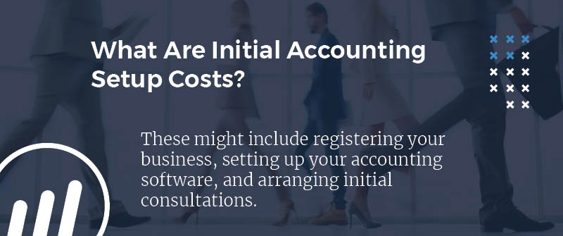 Initial Accounting Setup Costs