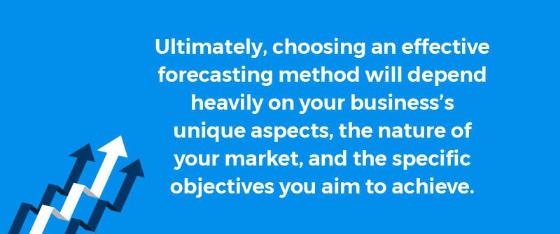 Factors Influencing the Effectiveness of Forecasting Methods
