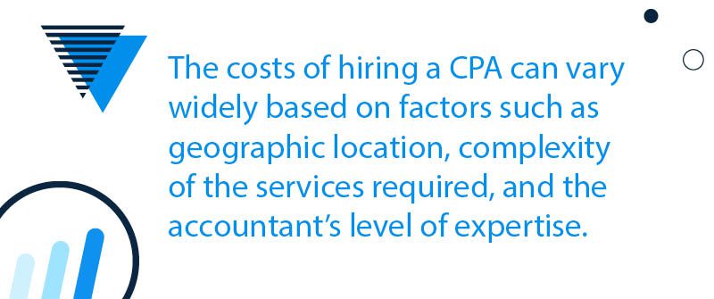 Cost Considerations of Hiring a CPA