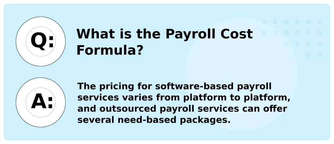 What is the Payroll Cost Formula