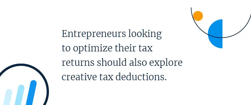 Creative Tax Deductions for small businesses
