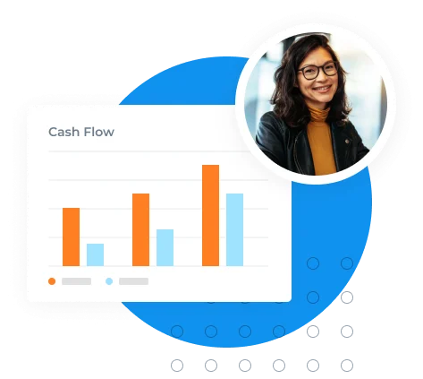 outsourced accounting graphic showing cash flow